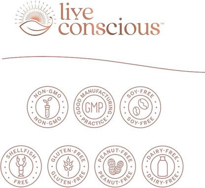 Live Conscious OmegaWell Fish Oil: Heart, Brain, and Joint Support | 800 mg EPA 600 mg DHA - Enteric-Coated, Sustainably Sourced - Easy to Swallow 120 Count (2-Pack)