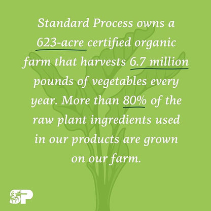 Standard Process Albaplex - Immune Support, Kidney Support, and Liver Support with Vitamin A, Vitamin C, Niacin, Vitamin B6, Oat Flour, Spanish Moss - 90 Capsules