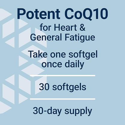 Life Extension Super Ubiquinol CoQ10 with Enhanced Mitochondrial Support – 200 mg, Shilajit – Promotes Heart Health, Cell Energy, Oxidative Stress – Gluten-Free, Non-GMO – 30 Softgels