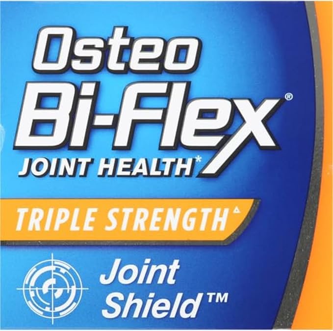 Osteo Bi-Flex Triple Strength, Glucosamine Chondroitin with Vitamin C Joint Health Supplement, Coated Tablets, 80 Count