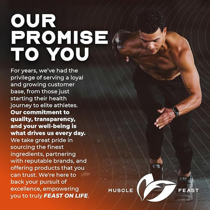 Muscle Feast Grass-Fed Whey Protein Isolate, All Natural Hormone Free Pasture Raised, Chocolate, 5lb