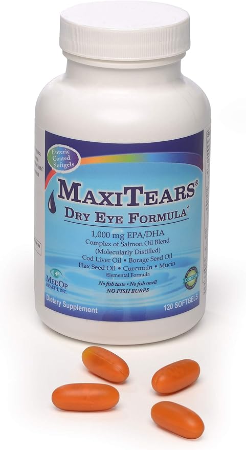 MedOp Dry Eye Formula 120 softgels, 1bottle
