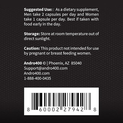 Max Natural T Support Supplement for Men, with Tongkat Ali, 60 Count, Manufactured in USA