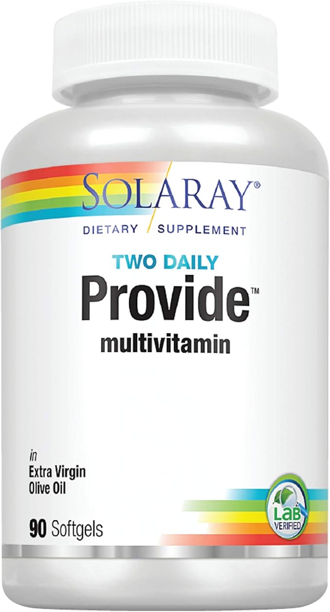 Solaray Provide Multivitamin | Two Daily | 90 CT
