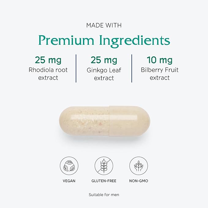 Vitanica, Senior Symmetry, 65 Years and Up Multivitamins and Minerals, Vegan, 180 Capsules