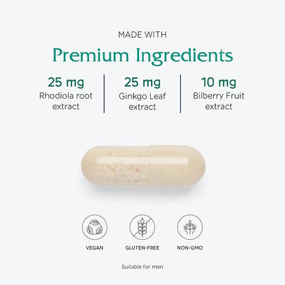 Vitanica, Senior Symmetry, 65 Years and Up Multivitamins and Minerals, Vegan, 180 Capsules