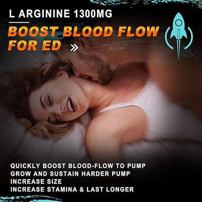 Sugar Free L Arginine Nitric Oxide Gummies 1300mg for Men & Women with L Citrulline, Beet Root, B3 | L Arginine L Citrulline Supplements for Performance, Muscle Growth & Recovery | Vegan, 60 Counts