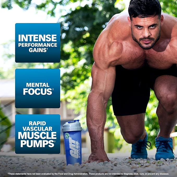 GAT SPORT PMP (Peak Muscle Performance), Pre-Workout, 30 Servings (Raspberry Lemonade)