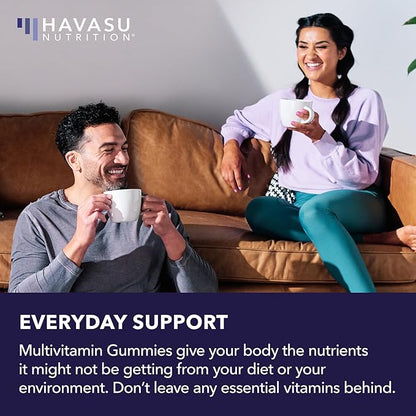 Multivitamin Gummies for Men and Women - GLP-1 Nutritional Support with Daily Vitamins and Minerals for Optimal Wellness - Adults Multivitamin Gummy with Vitamin C, D and Zinc - Month Supply