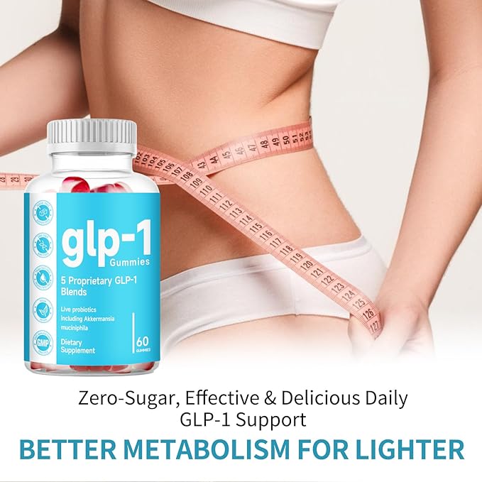 GLP-1 Support | GLP-1 Supplement, GLP Support Core with Synbiotics,with Naturally GLP-1 Supplement Probiotic, Hops Extract, GLP-1 Energy, GLP-1 Levels & Overall Health - 60 Count