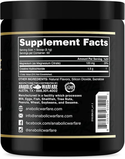 Creatine Carnage, Creatine HCL, Supports Optimal Strength, Endurance, Muscle Mass, and Fast Loading*