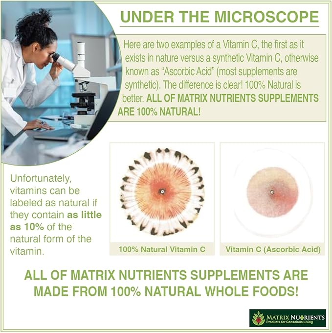 MULTIVITAMIN - Mineral - 100% Organic, Whole Food, Complete MultiVitamin - Great for Daily Health, Lifestyle and More: Vitamin A, Vitamin C, Vitamin D, Vitamin E and Much More! Vegan Tablets (60ct)