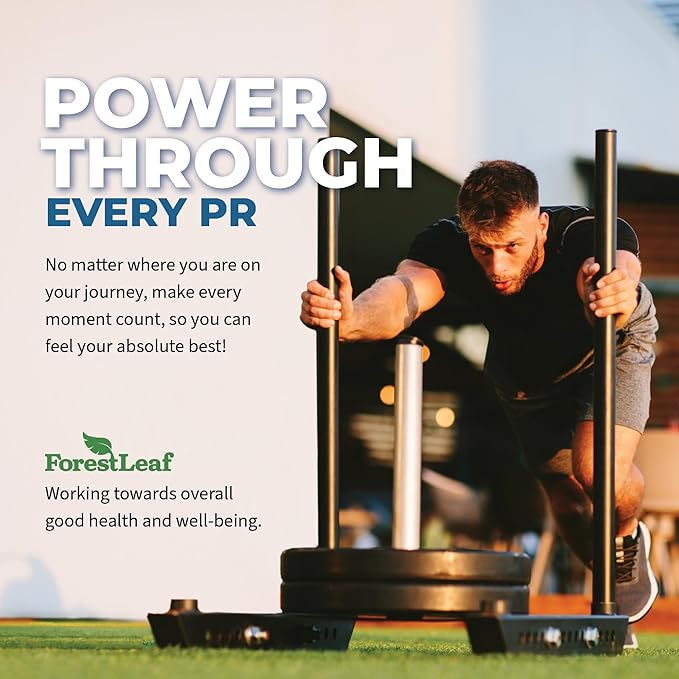 ForestLeaf Tongkat Ali + Fadogia Agrestis Supplement with BioPerine - Maximum Strength 200:1 Extract - 300g Longjack Tongkat Ali for Men or Women - Test, Muscle and Strength Support - 120 Capsules