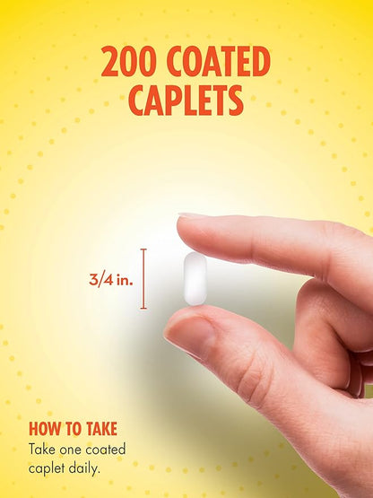 Sundance Magnesium Oxide 500mg | 200 Caplets | Essential Mineral Supplement | Vegetarian, Non-GMO, and Gluten Free Formula