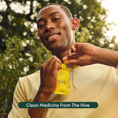 Beekeeper's Naturals Propolis Liposomal with Vitamin C Effective Bio-Available Immune Support Delivery, 30 Ct