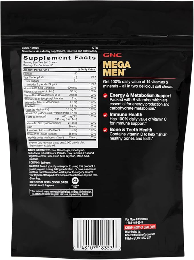 GNC Mega Men - Mixed Fruit