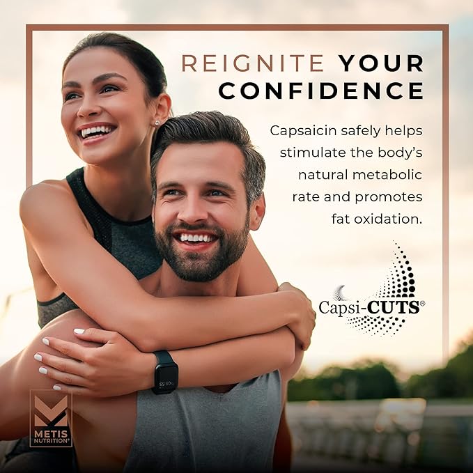 Pyro Stim 7 Metabolism Booster Fat Loss Support Energy Boost - Once-A-Day Thermogenic with Teacrine for Focus, Appetite Control, Muscle Toning, and Mood Control (60 Capsules)