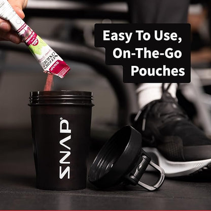 Snap Supplements Nitric Oxide Organic Beet Root Powder, Circulation Superfood On-The-Go, Convenient Single Serve Packs (10 Packs)