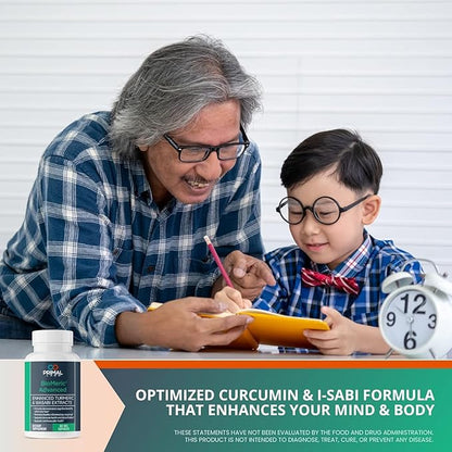 BioMeric Advanced - with Turmeric Curcumin and Wasabi Extracts - 60 Capsules