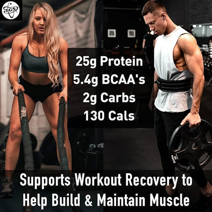 Whey Protein Powder - Unflavored, Unsweetened, Keto - 5lb - Low Carb, Low Calorie, No Soy, Made in USA