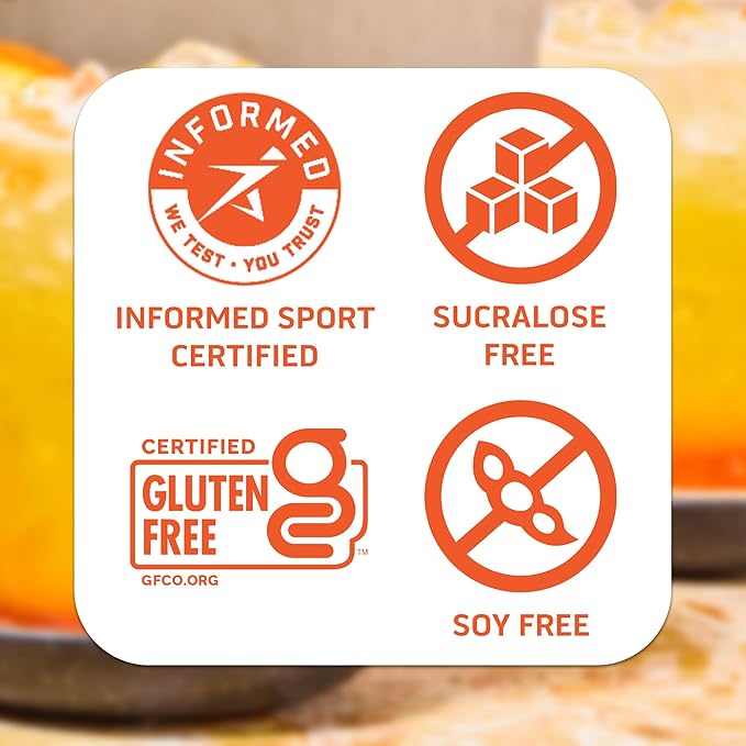 Ascent Clear Whey Protein Isolate - Orange Mango