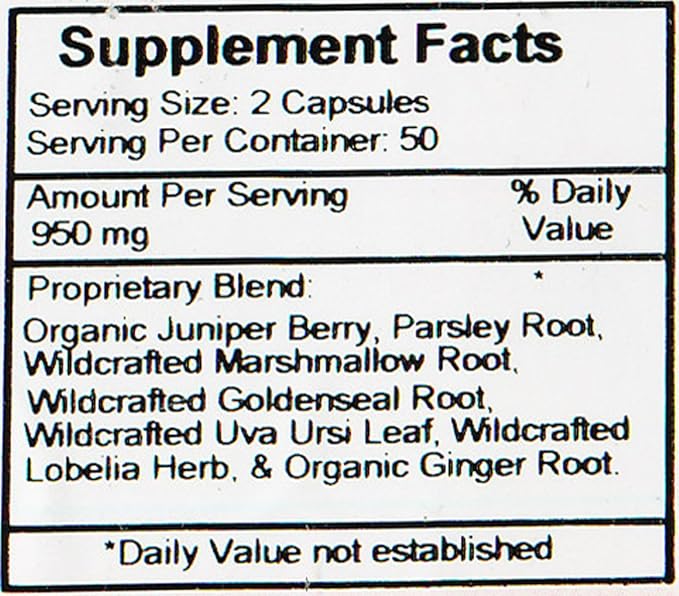 Dr. Christopher's Original Formulas Kidney Formula Capsules, 475 mg, 100 Count