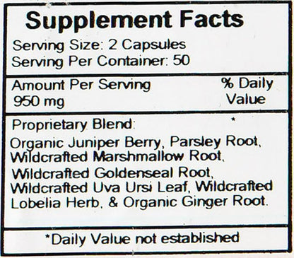 Dr. Christopher's Original Formulas Kidney Formula Capsules, 475 mg, 100 Count