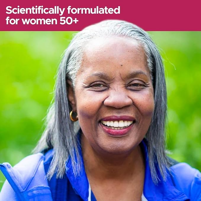 Sequence Multivitamins for African American Women Over 50+ Supports Optimal Health and Wellbeing - Powerful Formula Helps Immunity and Heart Health and Blood Pressure Support