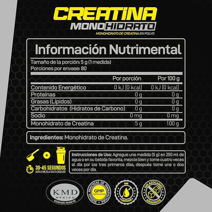 Forzagen Creatine Monohydrate Powder Unflavored - (80 Servings)