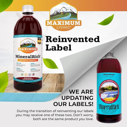 MineralRich Minerals Supplement - 32 oz (32 oz (Pack of 1), MineralRich)