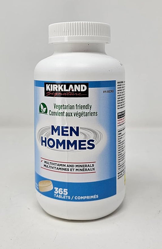 Kirkland Signature Men Multivitamin, 365 Tablets