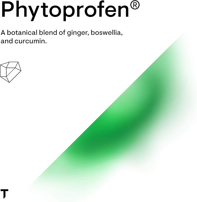THORNE Phytoprofen - Botanical Blend of Ginger, Boswellia, and Curcumin - Supports Healthy Cytokine Balance and Healing After Injury or Surgery - Gluten-Free, Soy-Free, Dairy-Free - 60 Capsules