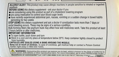 Member's Mark Fiber Capsules 2Pack (400 Count) Liquids, Toothpaste, etc. for at Least