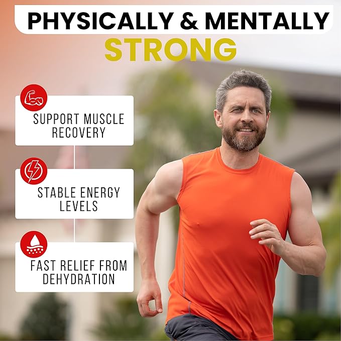 Electrolytes Powder Plus (50 Servings) Unsweetened Black Tea Electrolyte Powder Keto,SugarFree, Pink Himalayan Salt,1000mgPotassium,150mgCalcium,150mgMagnesium,Hydration Powder NO STEVIA