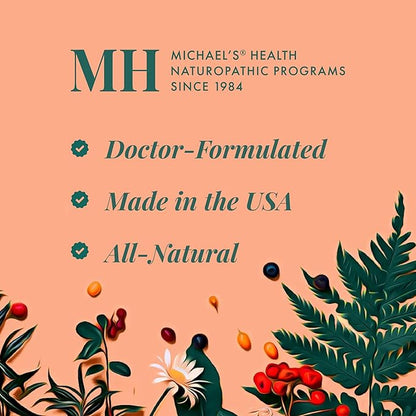 MICHAEL'S Health Naturopathic Programs Children’s Chewables - 120 Vegetarian Wafers - Fruit Punch Flavor - Multivitamin & Mineral Supplement - Kosher - 60 to 120 Servings