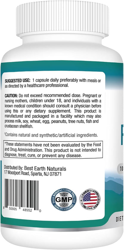 Best Earth Naturals Prostate Support Supplement for Men - Prostate Support - 30 Day Supply