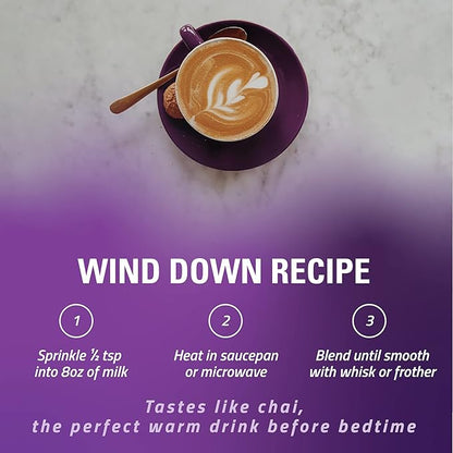 Turmaquik Organic Golden Moon Milk Turmeric Powder Mix, Super Sleep + Superfood Blend of Melatonin, Valerian, Chamomile, Lemon Balm, Ginger, Black Pepper, Curcumin, Cinnamon, Cardamom (3.2 Ounce)