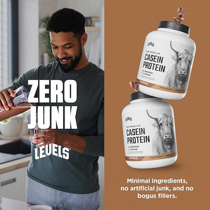 Levels 100% Micellar Casein Protein, Hormone Free, Chocolate, 4LB