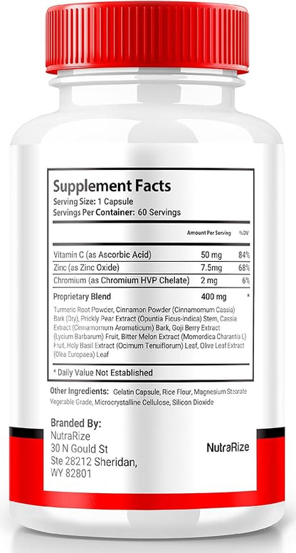 Sweet Ease Glyco Optimizer Capsules, Sweet Ease Glyco Support, Sweet Ease Natural Blood Support Pills, SweetEase Reliever Glycogen Pressure Review (60 Capsules)