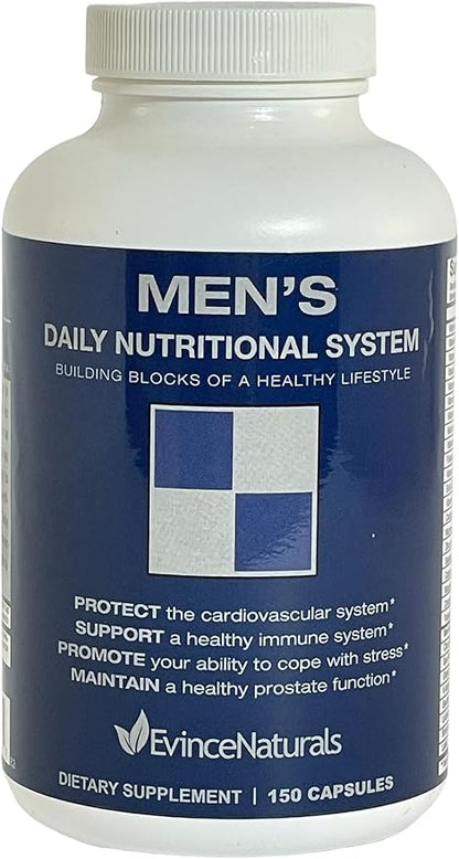 Evince Naturals Men's Daily Nutritional System, Multivitamin