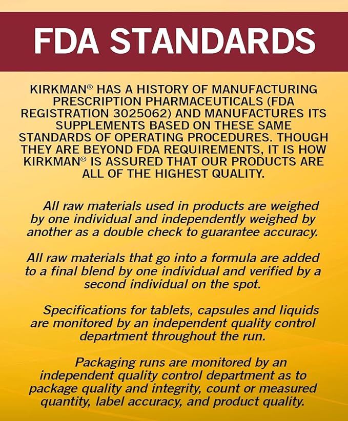 Kirkman - Buffered Vitamin C Powder - 7 oz - Potent Antioxidant - Supports Immune Health - Hypoallergenic