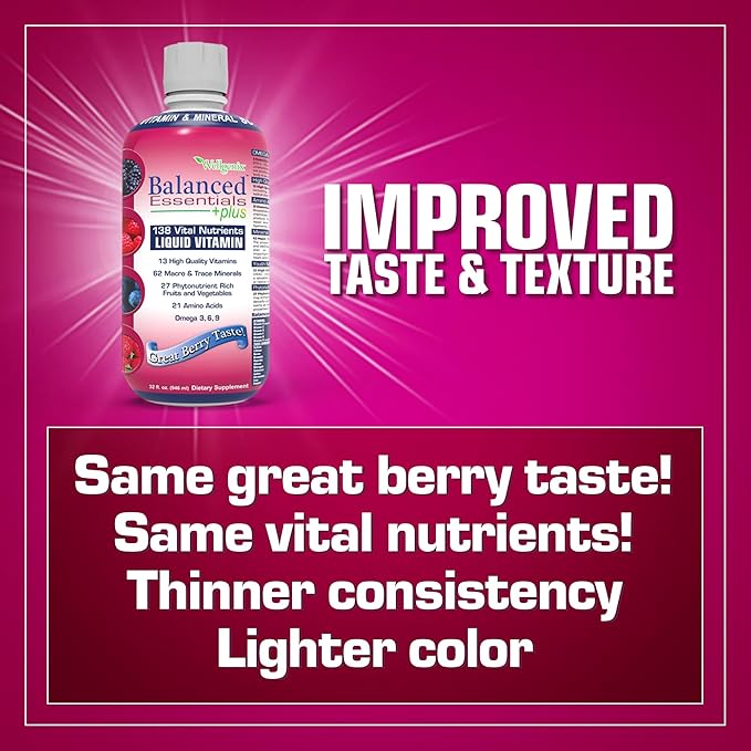 Balanced Essentials Liquid Nutritional Supplement, 32 Ounces - Very Berry