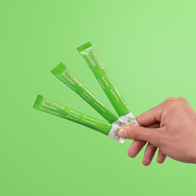 Immunocal Booster – Supplement with Over 50 Fruits & Veggies, Relieves Inflammation, Immune Support, Antioxidant, Selenium + Sulforaphane (Nrf2 Activator™) | Gluten Free, Sugar Free | 30 Servings