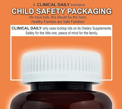 Clinical Daily Complete Whole Food Multivitamin Supplement for Women & Men - Complete Liquid Vitamin Absorption! 42 Superfood Fruits Vegetables - Young Adult to Senior - 120 Liquid Capsules