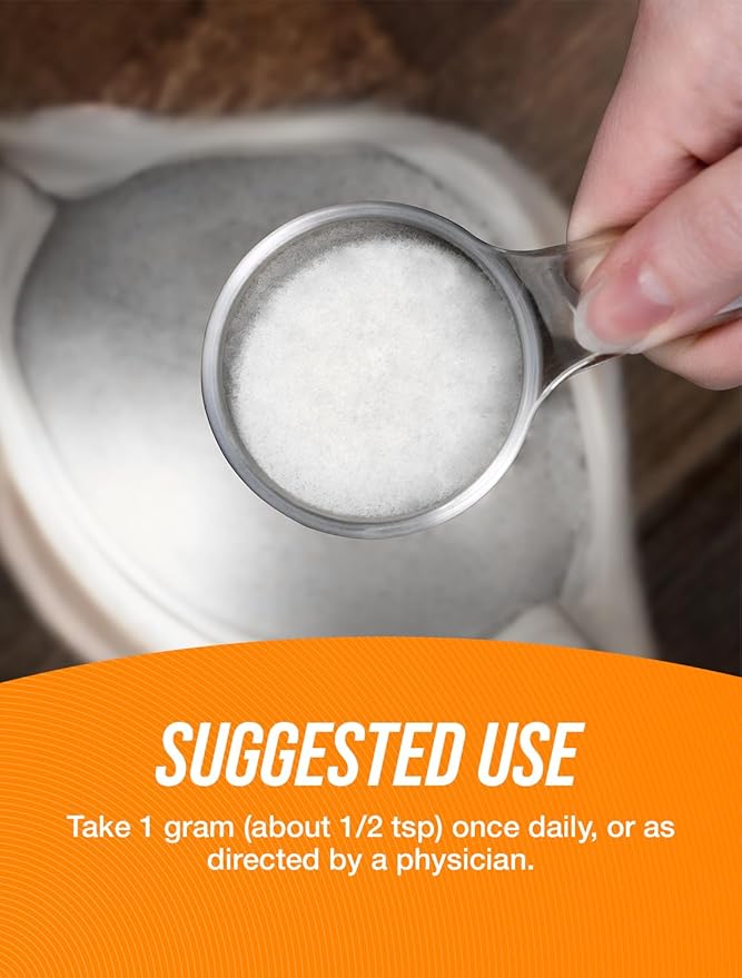 BulkSupplements.com Chitosan Powder - Chitosan 1000mg, Chitosan Supplements - Food Grade, Gluten Free & Soy Free, 1000mg per Serving, 500g (1.1 lbs) (Pack of 1)