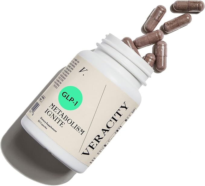Veracity Ignite - Natural Cellular Metabolic Support Supplement, Hormone Regulator for Women - Body Recomposition GLP-1 Regulator - 100% Non-Drug Formula