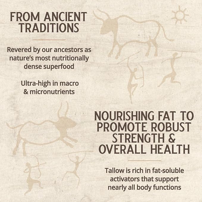 Grazin Health - Grass Fed Beef Tallow Capsules (30 Day Supply)