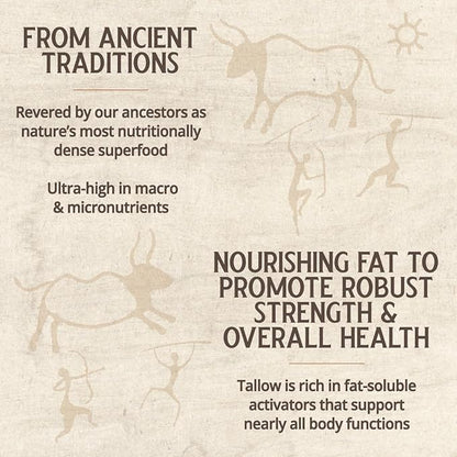 Grazin Health - Grass Fed Beef Tallow Capsules (30 Day Supply)