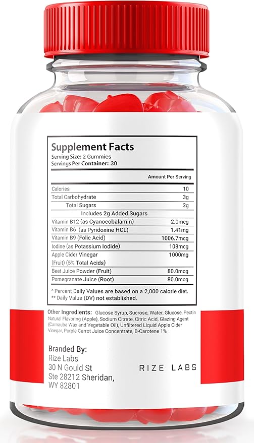 Keto Bites ACV Gummies for Advanced Weight Loss, All Natural Apple Cider Vinegar Supplement (120 Gummies)