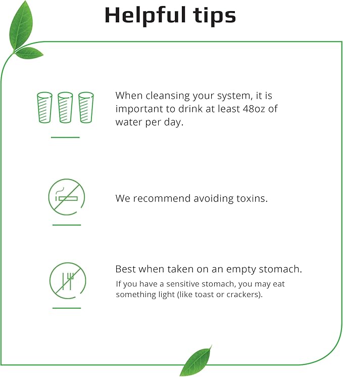 Herbal Clean Same-Day Premium Detox Drink, Dragon Fruit Flavor, 32 Fl Oz